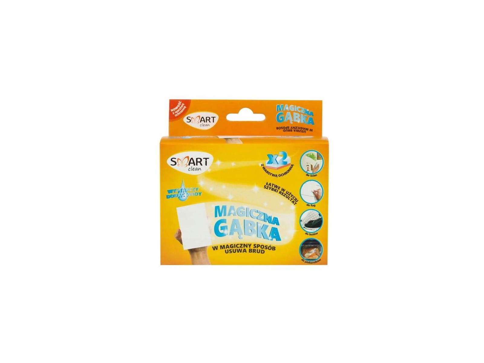 SmartClean Magiczna Gąbka do Usuwania Brudu 2 szt.